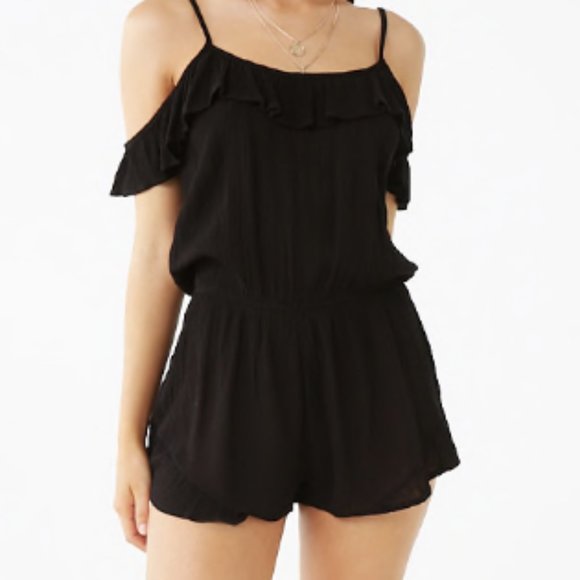 Sexy NWOT Black Romper - Picture 1 of 2